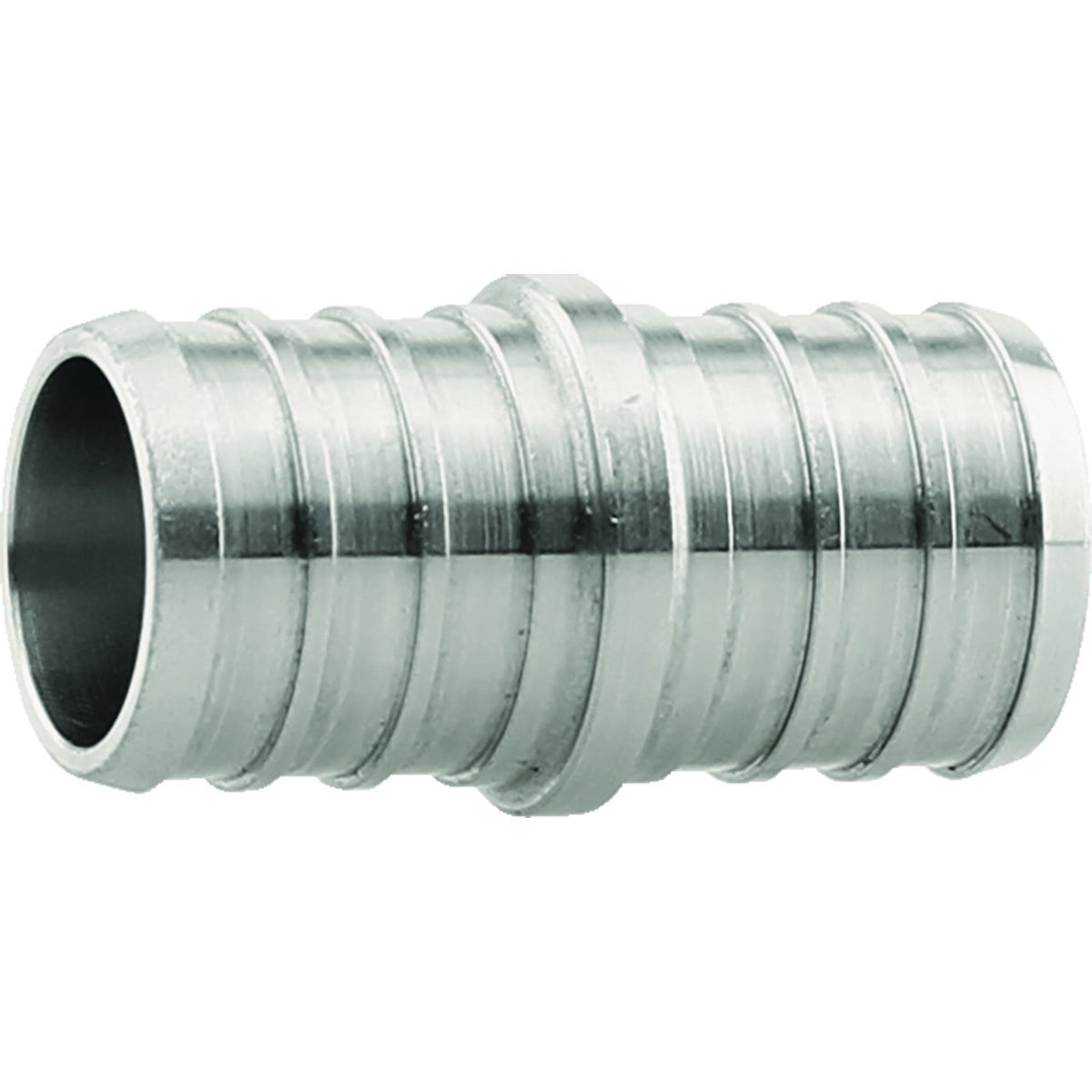 Plumbeeze 3/4 In. Stainless Steel PEX Coupling Image 1