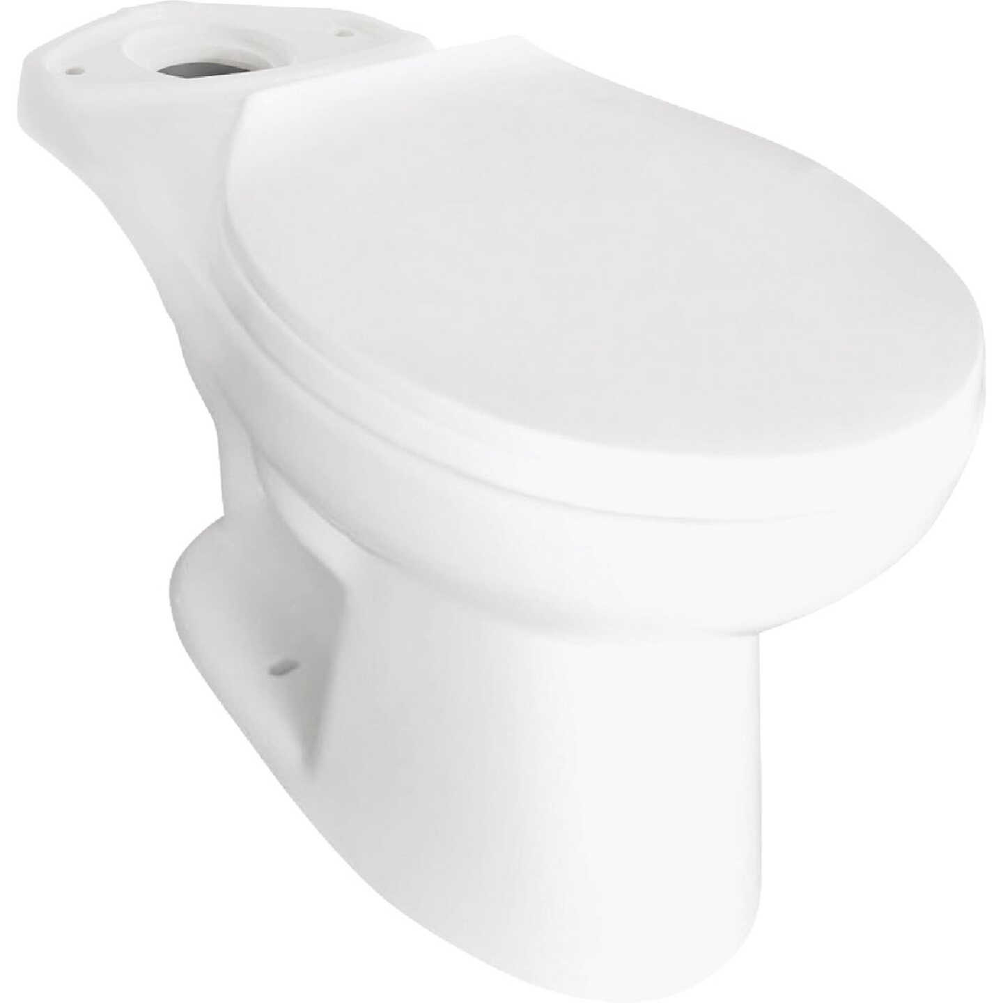 Compass Manufacturing Huron White Round 1.28 GPF Grab-N-Go Toilet Bowl Image 1