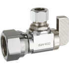 dahl 1/2 In. FIP x 3/8 In. OD Comp Angle Plated Supply Stop Image 1