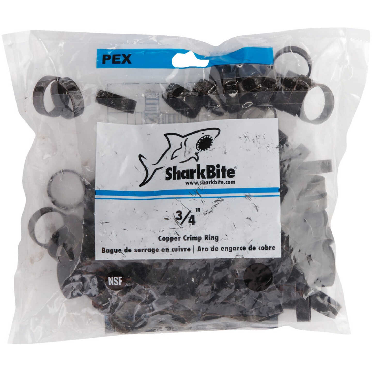 SharkBite 3/4 In. Copper PEX Crimp Ring (100-Pack) Image 2