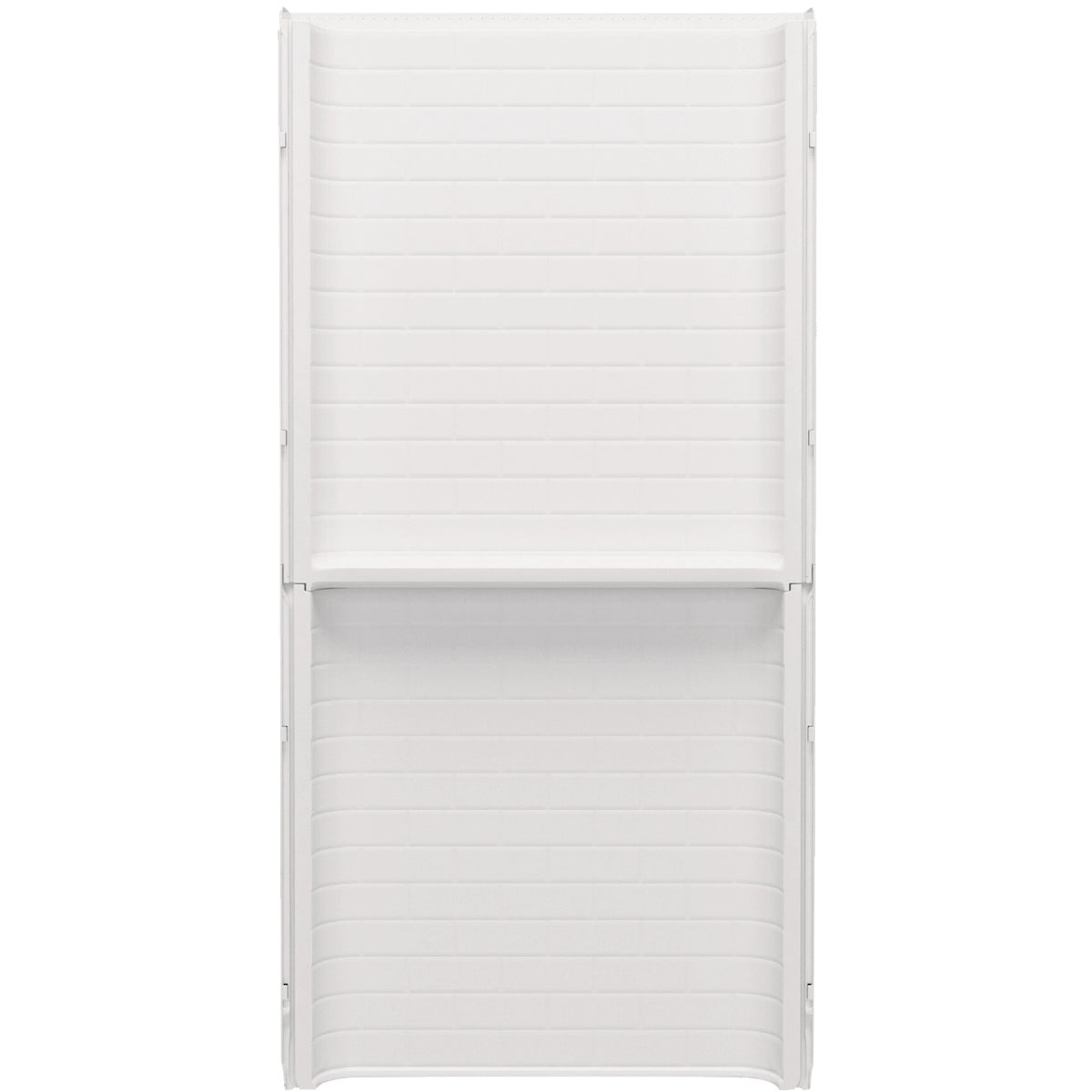 Sterling Traverse 36 In. x 72.25 In. Alcove Shower Back Wall, White