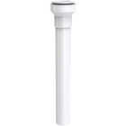 Plumb Pak 1-1/2 In. x 12 In. White Insta-Plumb Push-Fit Bathroom Sink Extension Tube Image 1