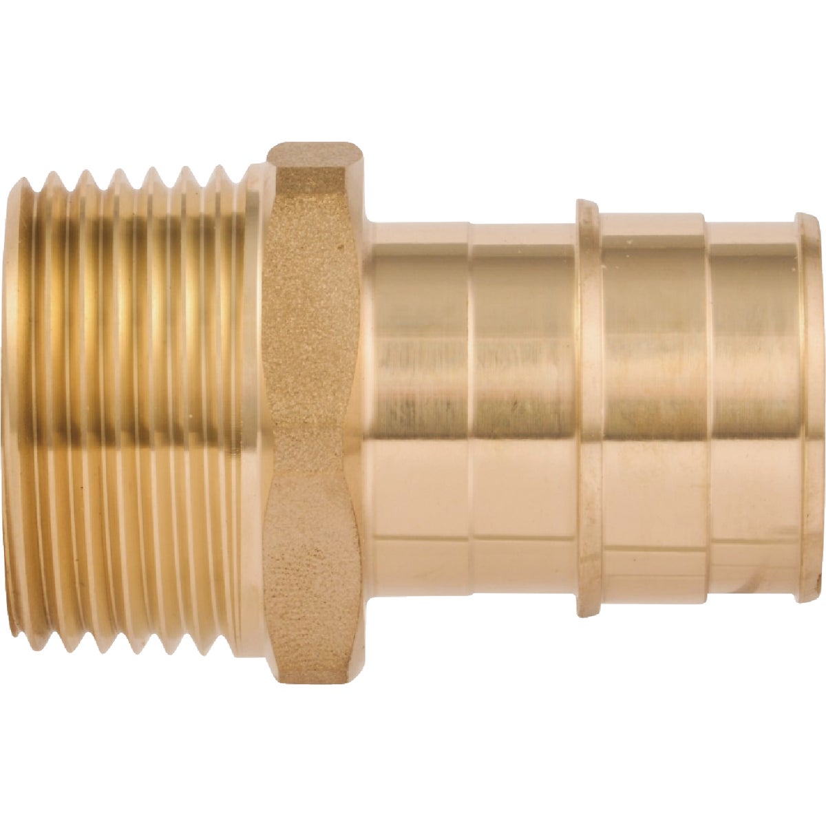 SharkBite PEX-A Brass 1 In. x 1 In. MNPT Adapter Image 2