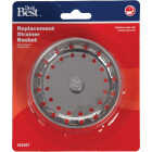 Do it Best Stainless Steel Spring Action Basket Strainer Stopper Image 2