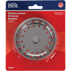 Do it Best Stainless Steel Spring Action Basket Strainer Stopper Image 2