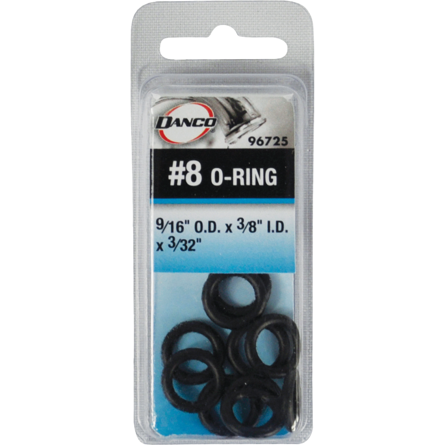 Danco #8 3/8 In. x 9/16 In. O-Ring (10 Ct.) Image 2