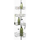 Zenith Zenna Home Metal 12 In. x 97 In. Shower Caddy Image 3