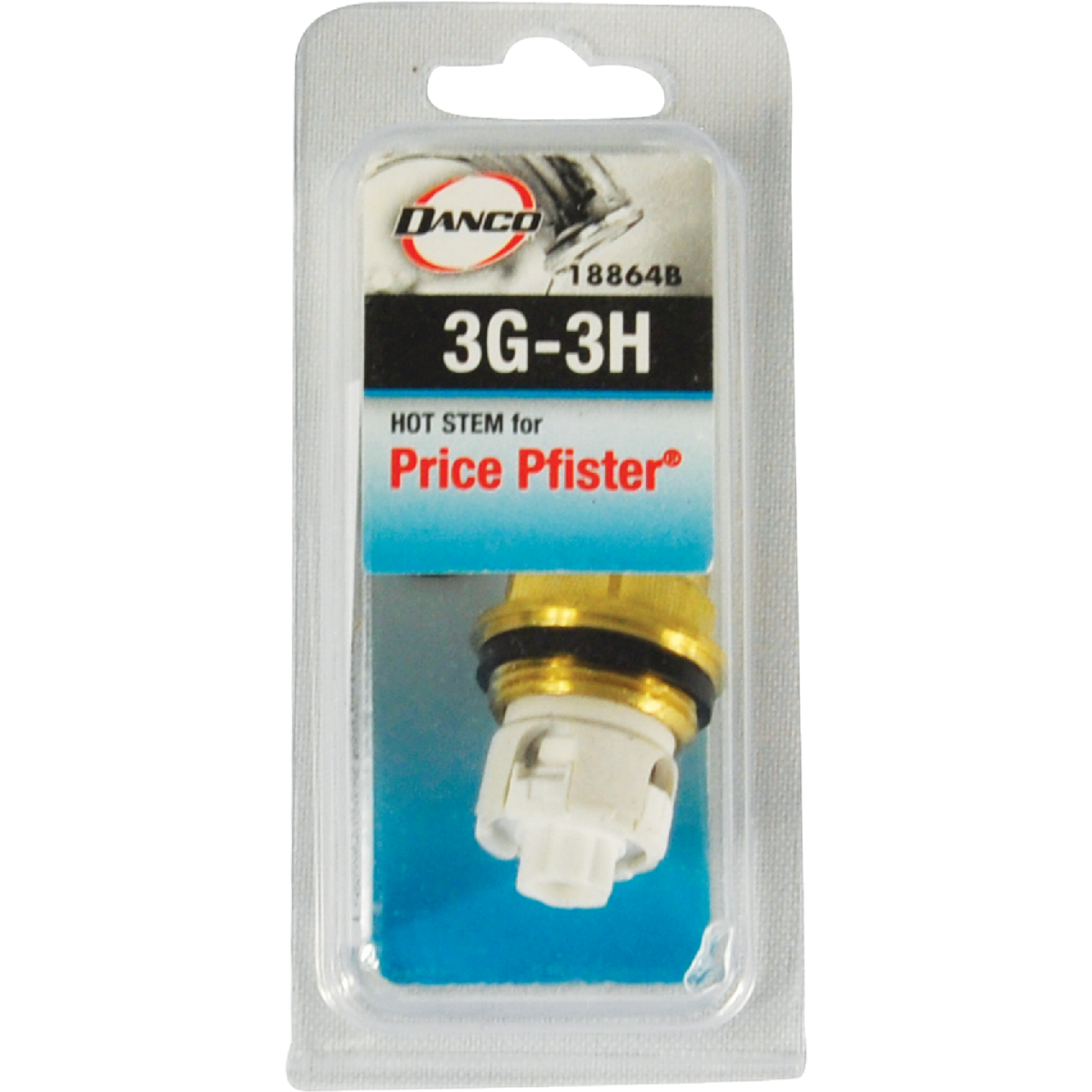 Danco Hot Water Ceramic Disc Stem for Price Pfister Image 2