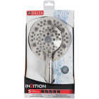 Delta In2ition 5-Spray 1.75 GPM Two-in-One Combo Handheld Shower Head, Brushed Nickel Image 2