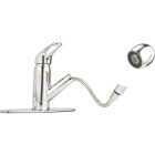 Homepointe Pull-Out Kitchen Faucet, Chrome Image 2