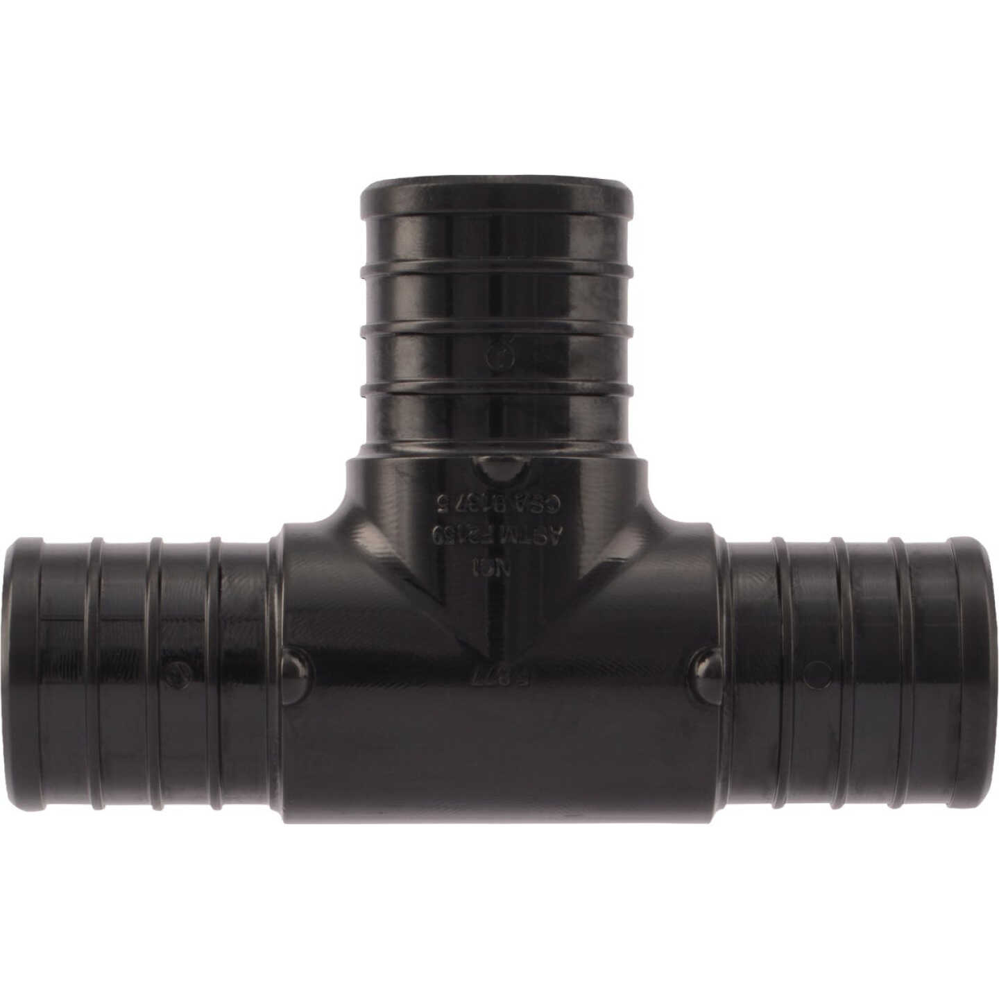 SharkBite PEX-B 1 In. Poly Alloy Barb Tee (5-Pack) Image 3
