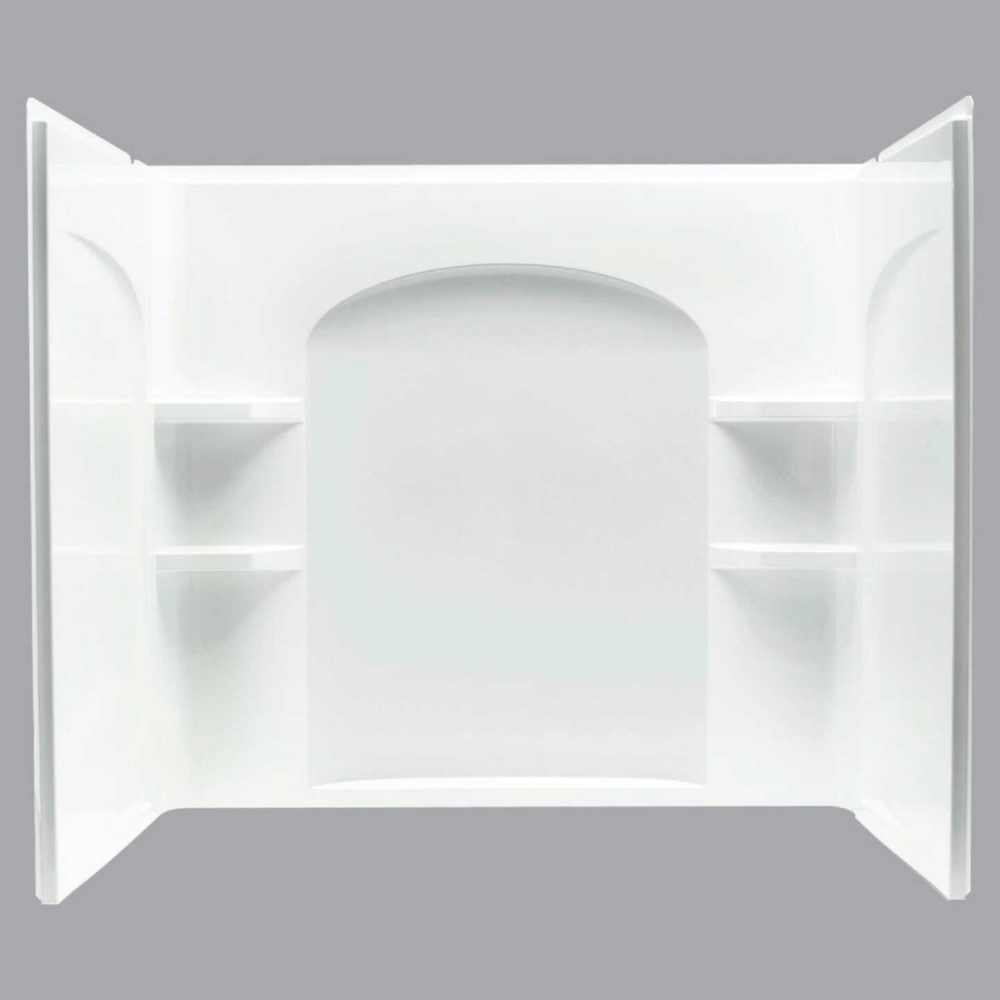 Sterling Ensemble 60 In. L x 33-1/4 In. W x 55-1/4 In. H 3-Piece Wall Set in White Image 1