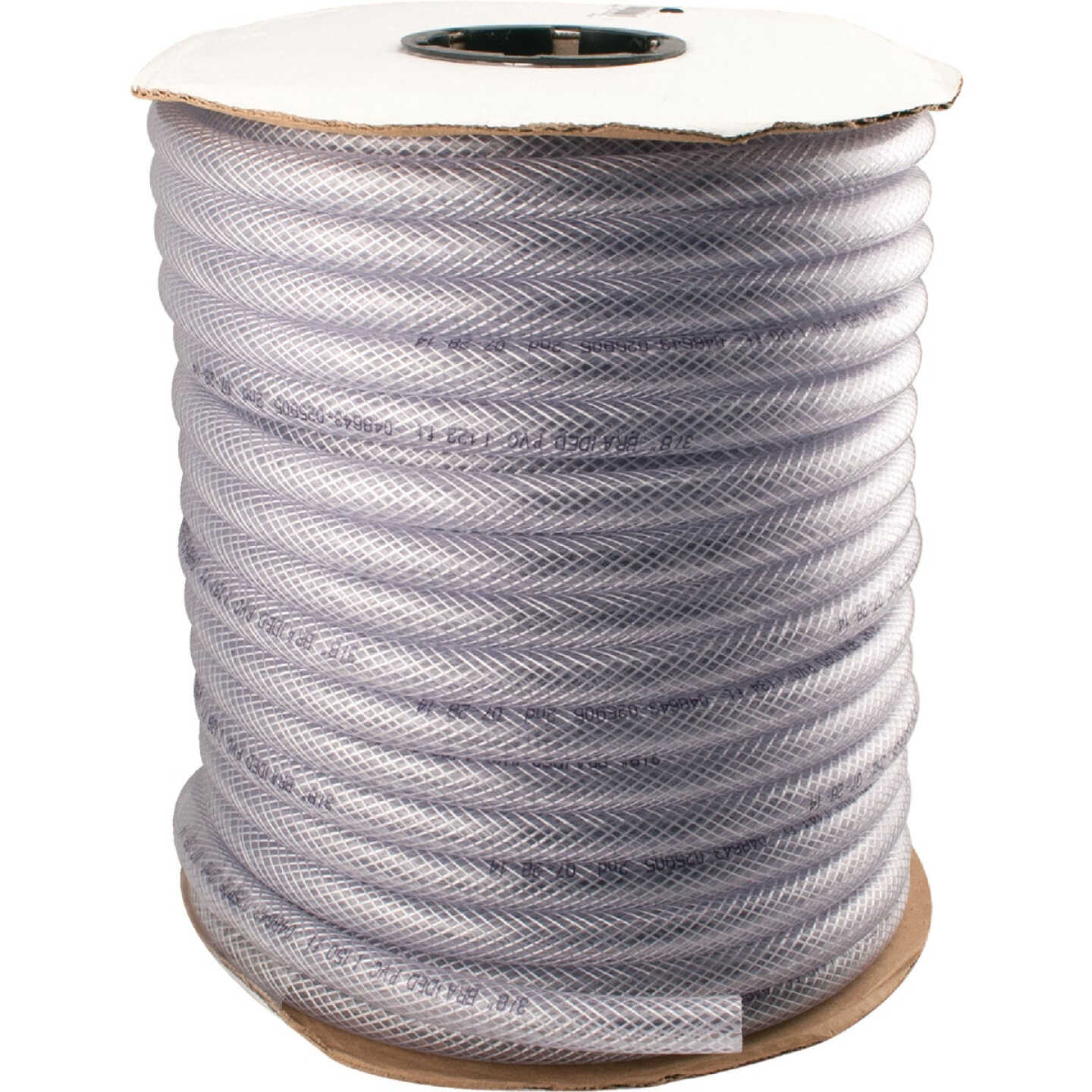 Abbott Rubber 5/8 In. x 3/8 In. x 150 Ft. Clear T12 Braided PVC Tubing Image 1