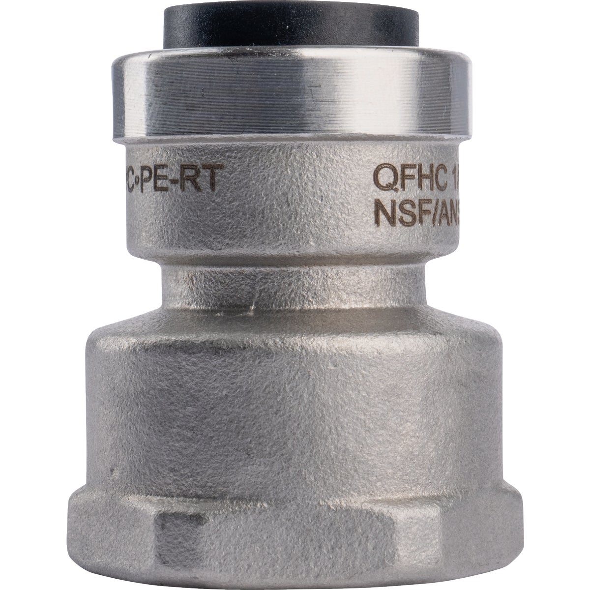 QuickFitting 1/2 In. Push-to-Connect x 3/4 In. FNPT Stainless Steel Reducing Female Adapter