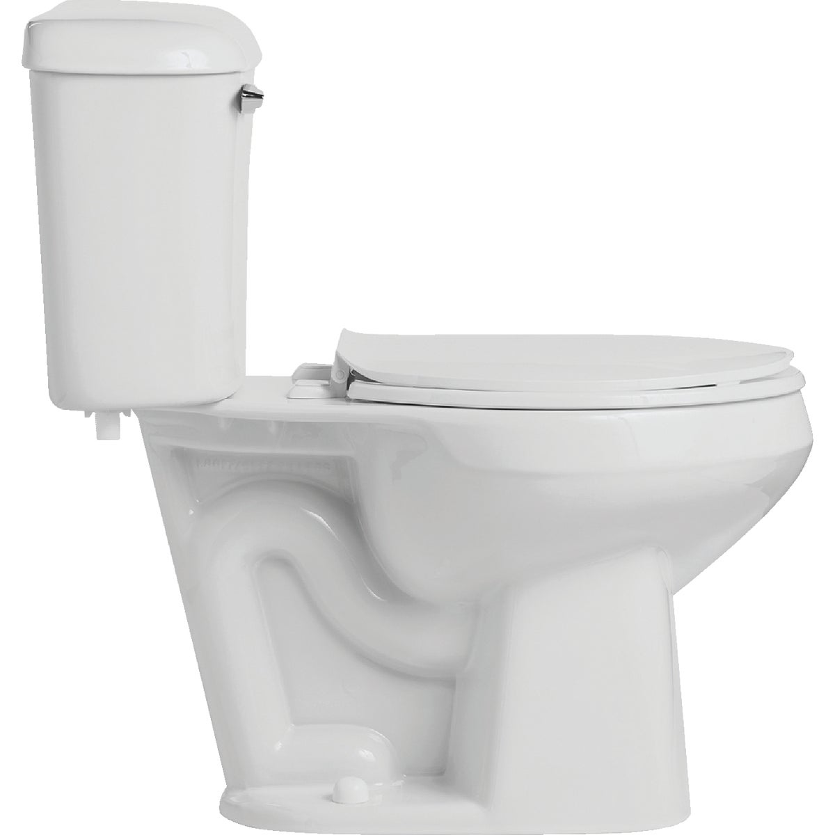 Mansfield Pro-Fit 3 SmartHeight White Elongated Bowl 1.6 GPF Complete Toilet Image 5