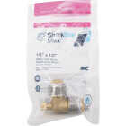 SharkBite 1/2 In x 1/2 In. 90 Deg. Push-to-Connect Brass Elbow with Drain Image 3