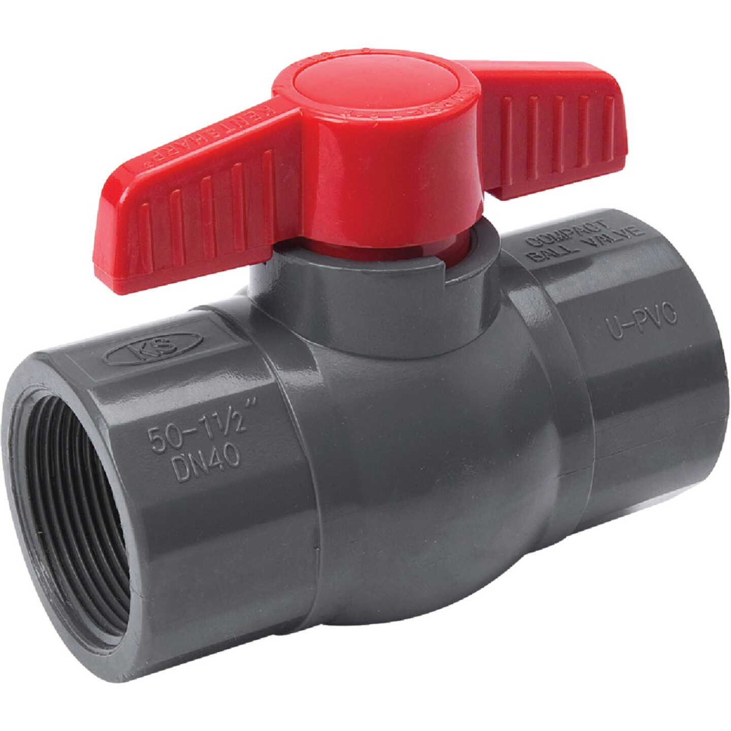 ProLine 1-1/2 In. FIP x 1-1/2 In. FIP PVC Ball Valve Image 1