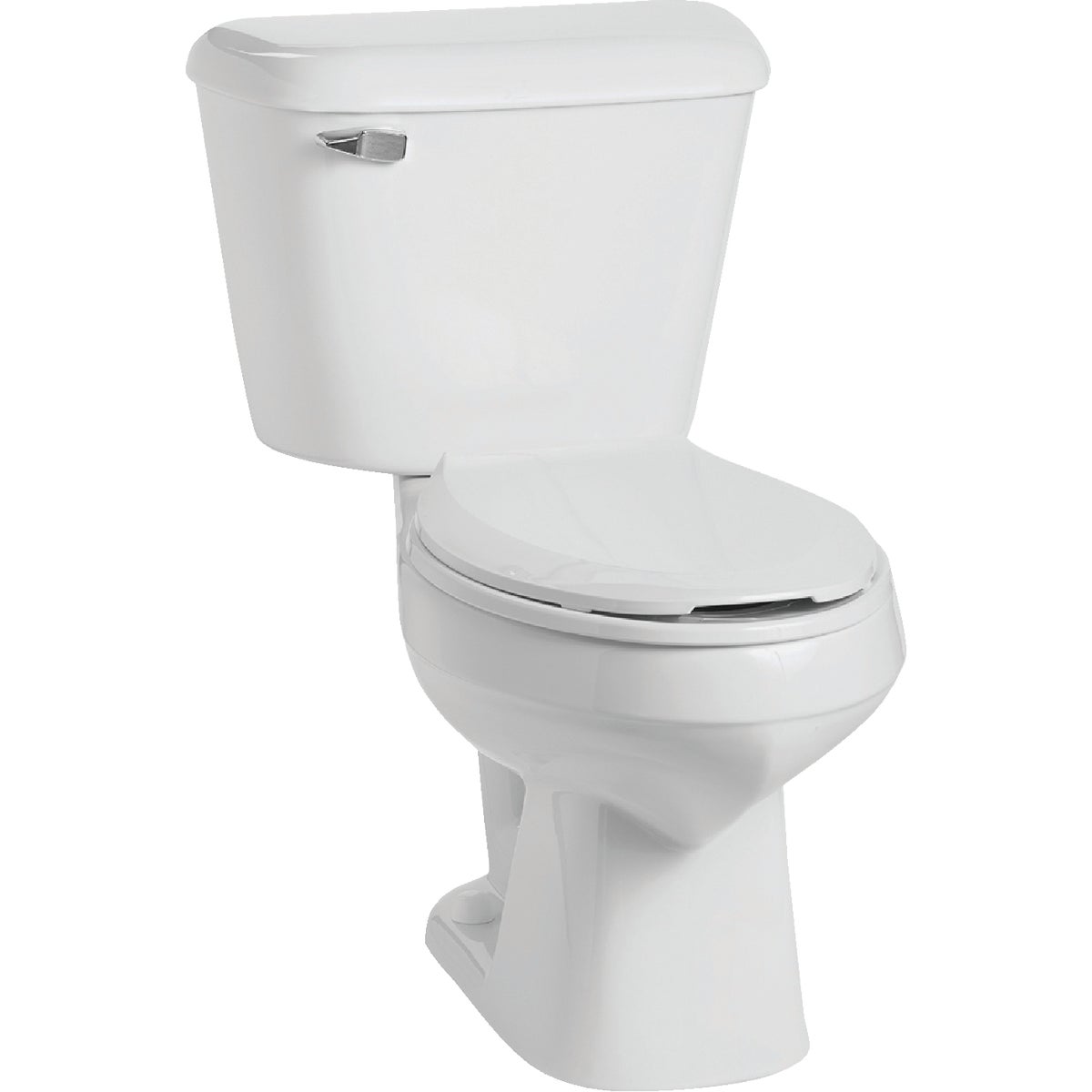 Mansfield Pro-Fit 2 White Elongated Bowl 1.6 GPF Toilet Kit Image 4