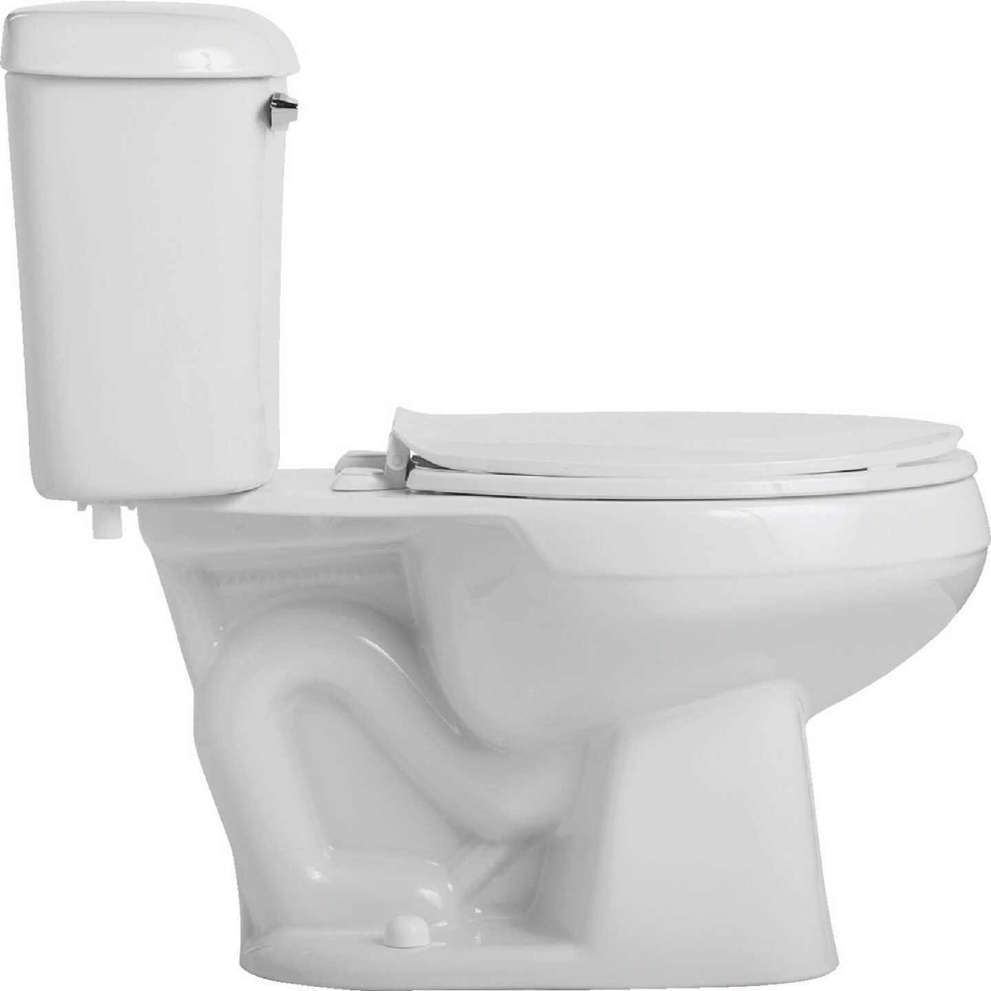 Mansfield Pro-Fit 2 White Elongated Bowl 1.6 GPF Toilet Kit Image 5