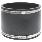 Fernco 6 In. Clay to Clay PVC Coupling Image 1