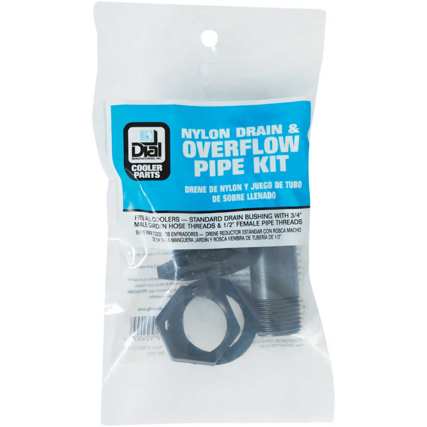 Dial Nylon Evaporative Cooler Drain and Overflow Image 2