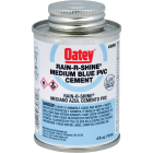 Oatey Rain-R-Shine 4 Oz. Medium Bodied Blue PVC Cement Image 1