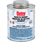 Oatey Rain-R-Shine 16 Oz. Medium Bodied Blue PVC Cement Image 1