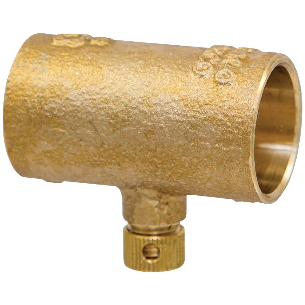 NIBCO 1/2 In. x 1/2 In. Copper Coupling w/Drain Cap
