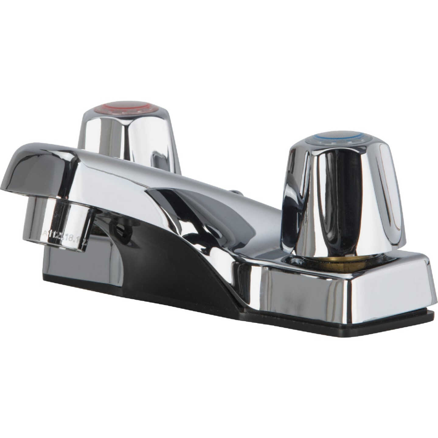 Home Impressions Chrome 2-Handle Lever 4 In. Centerset Bathroom Faucet Image 1
