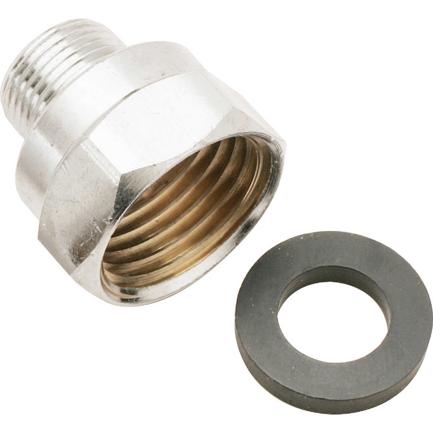 Do it Best 3/8 In. OD x 1/2 In. FIP Brass Adapter Image 1