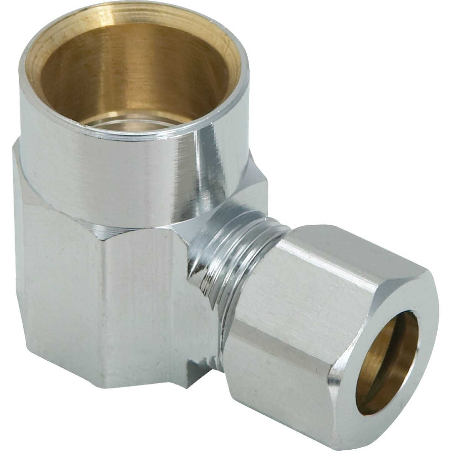 Do it Best 1/2 In. SW X 3/8 In. OD Angle Connector Image 1