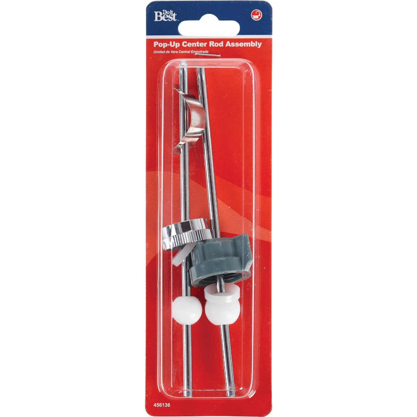 Do it Best Chrome-Plated Metal Pop-Up Center Piece Assembly Image 2