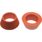 Danco 7/8 In. x 1/2 In. Orange Rubber Slip Joint Washer Image 1