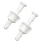 Do it Best 3/8" x 2-1/2" White Plastic Toilet Seat Hinge Bolt Image 1