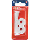 Do it Best 3/8" x 2-1/2" White Plastic Toilet Seat Hinge Bolt Image 2