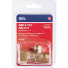 Do it Best 1/2 In. FIP x 1/2 In. MIP x 3/8 In. OD Brass Extender Tee Image 2