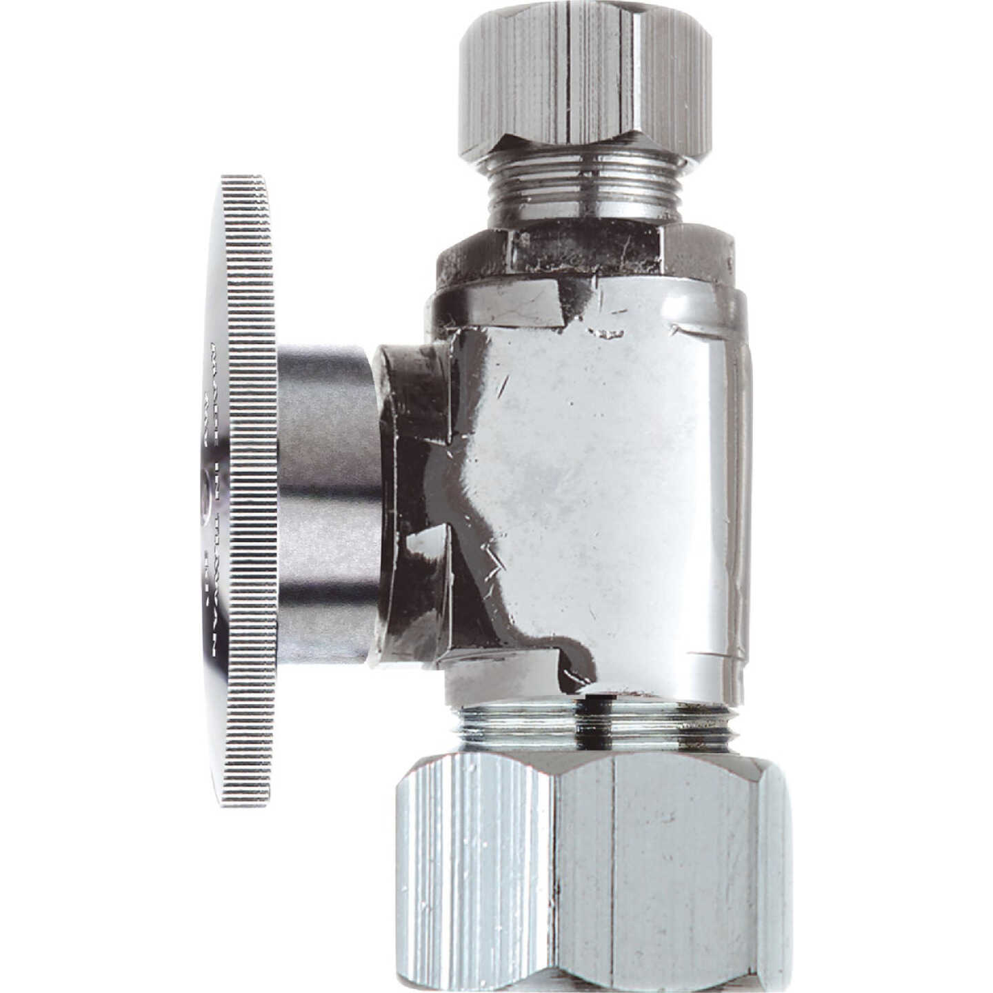 Do it Best 3/8 In. OD x 3/8 In. OD Quarter Turn Straight Valve Image 1