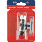 Do it Best 3/8 In. C X 3/8 In. OD Chrome Plated Brass Stop Valve Image 2
