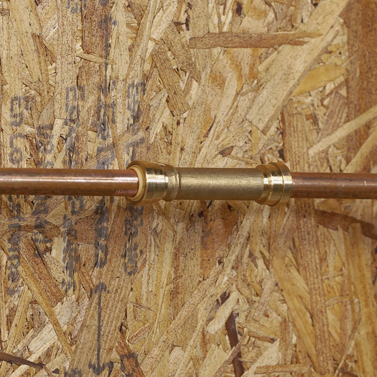 QuickFitting 3/4 In. Push-to-Connect Brass Slip Repair Coupling Image 2