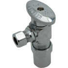 Do it Best 1/2 In. CPVC x 3/8 In. Compression Quarter Turn Angle Valve Image 1