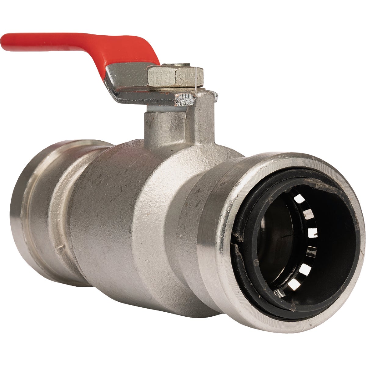 QuickFitting 3/4 In. Push-to-Connect Stainless Steel Full Port Ball Valve