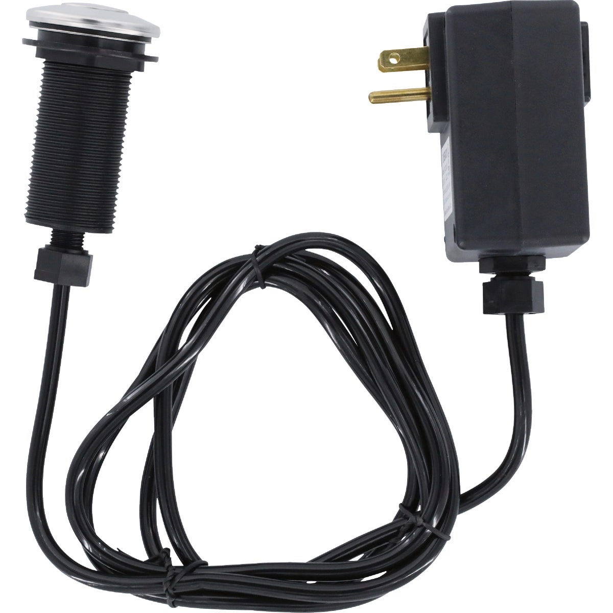 Danco Top Mount Air Switch for Garbage Disposals with Chrome Button