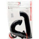 Keeney 1-1/2 In. to 1-1/4 In. Black Plastic P-Trap with Reducer Washer Image 5