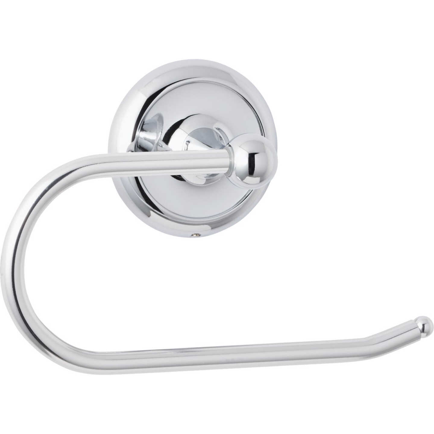 Home Impressions Aria Polished Chrome Single Post Wall Mount Toilet Paper Holder Image 1