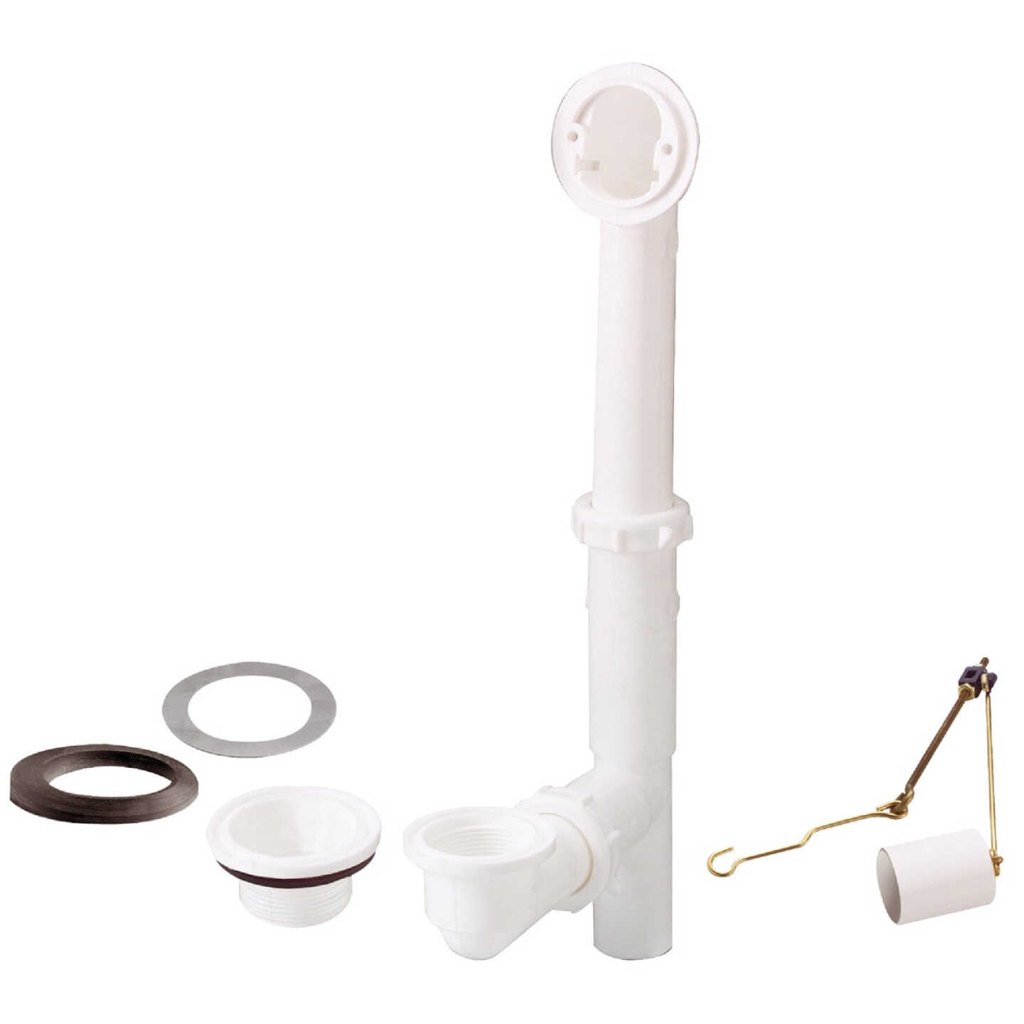 Plumb Pak Plastic Bath Drain Half Pack for Trim Kit Image 1