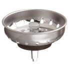 Keeney 3-1/2 In. Stainless Steel Basket Strainer Stopper Image 1