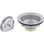 Keeney 3-1/2 In. Stainless Steel Fixed Post Basket Strainer Assembly Image 4