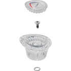 Moen Chateau Acrylic Knob Bathroom Replacement Faucet Handle, Clear Image 1