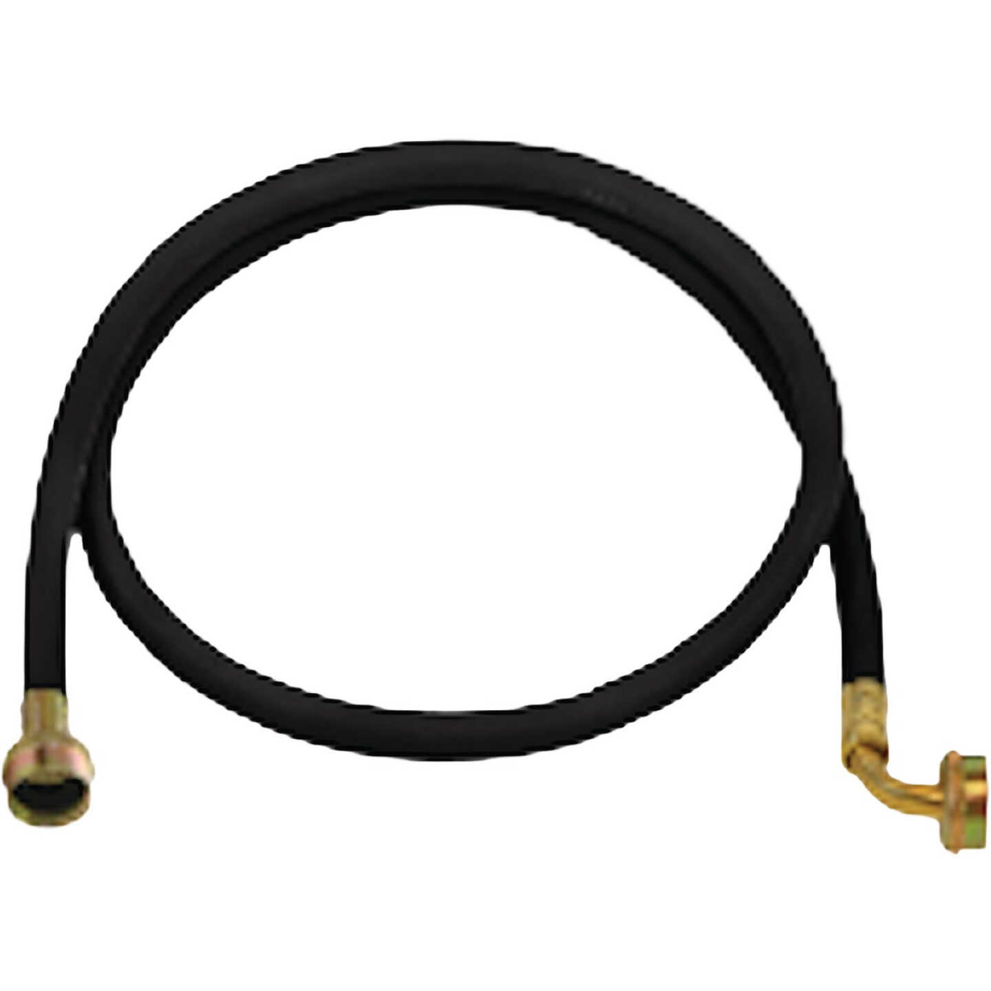 Abbot Rubber 3/8 In. x 6 Ft. Washing Machine Hose with 90 Deg Fitting Image 1