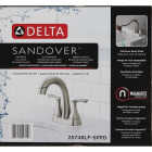 Delta Sandover Brushed Nickel 2-Handle Centerset Pull-Down Bathroom Faucet Image 6